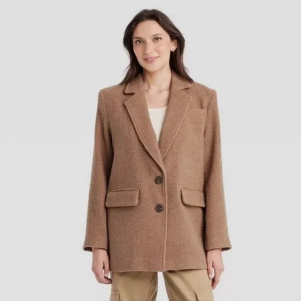 Universal Thread Women's Oversized Blazer Tan XL